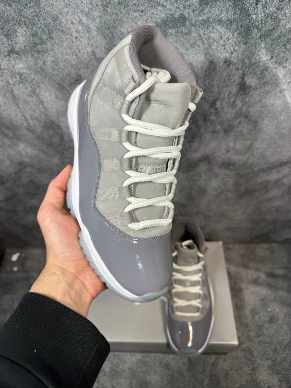 Size 7 | Jordan 11 Cool Grey With Box | Pre-Owned